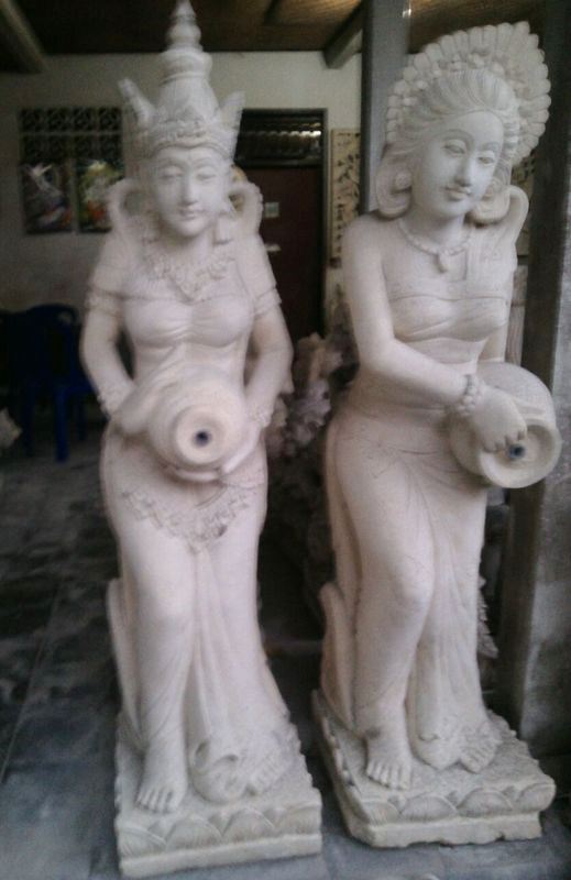 patung bali motif dewi gangga - UkiranBali.com