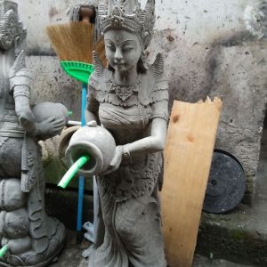 Patung Batu Bali Motif Dewi Saraswati ukiranbali.com