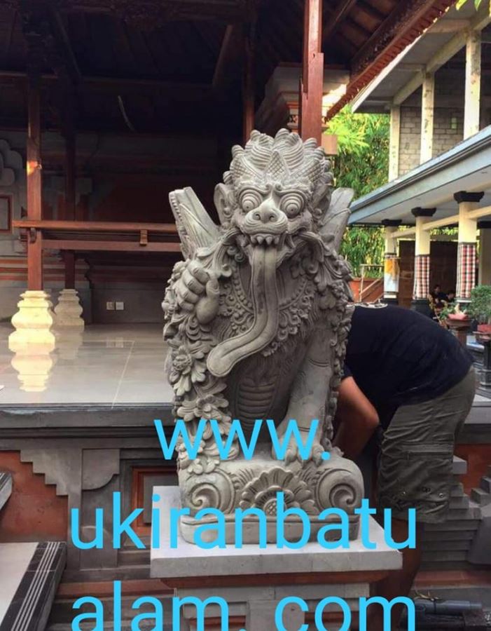 patung singa bali - UkiranBali.com