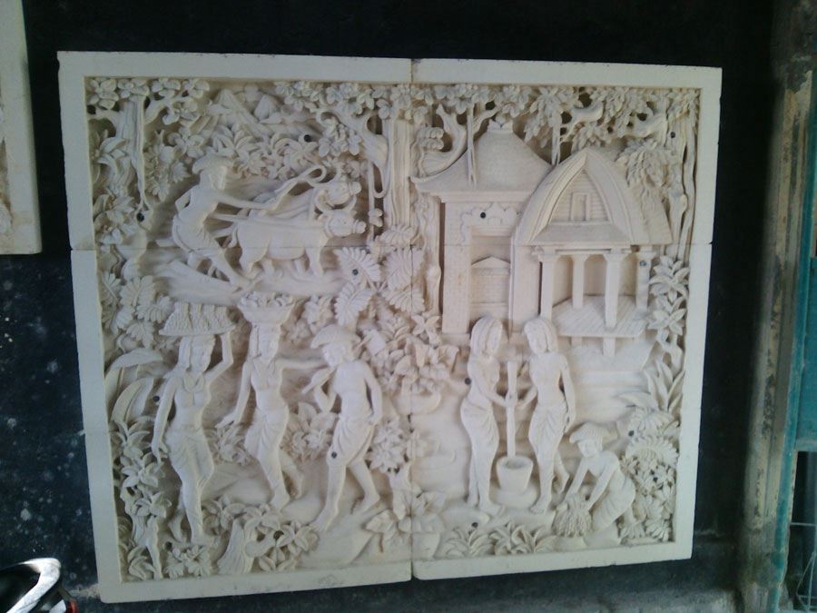 Relief Dinding Batu Alam Relief Dinding Batu Alam ukiranbali.com