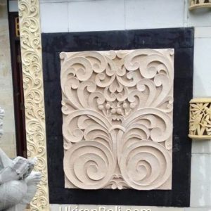 Ukiran Dinding Rumah Dewi Saraswati Bali ukiranbali.com