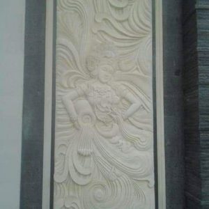 Relief Ornamen Dinding Rumah Desain Dewi Tara ukiranbali.com