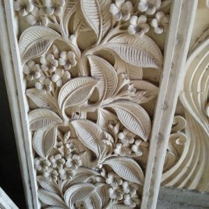 Relief Dinding Taman Motif Alam ukiranbali.com