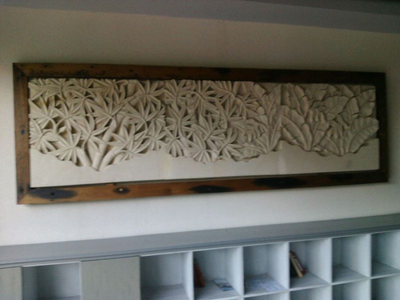 Relief Ukiran Batu Alam Motif Awan ukiranbali.com