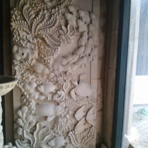 Relief Ukiran Dinding untuk Restoran ukiranbali.com
