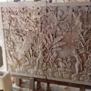 Ukiran Batu Alam Bali Motif Ramayana ukiranbali.com