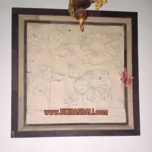 Ukiran Dinding Taman Motif Samblung ukiranbali.com